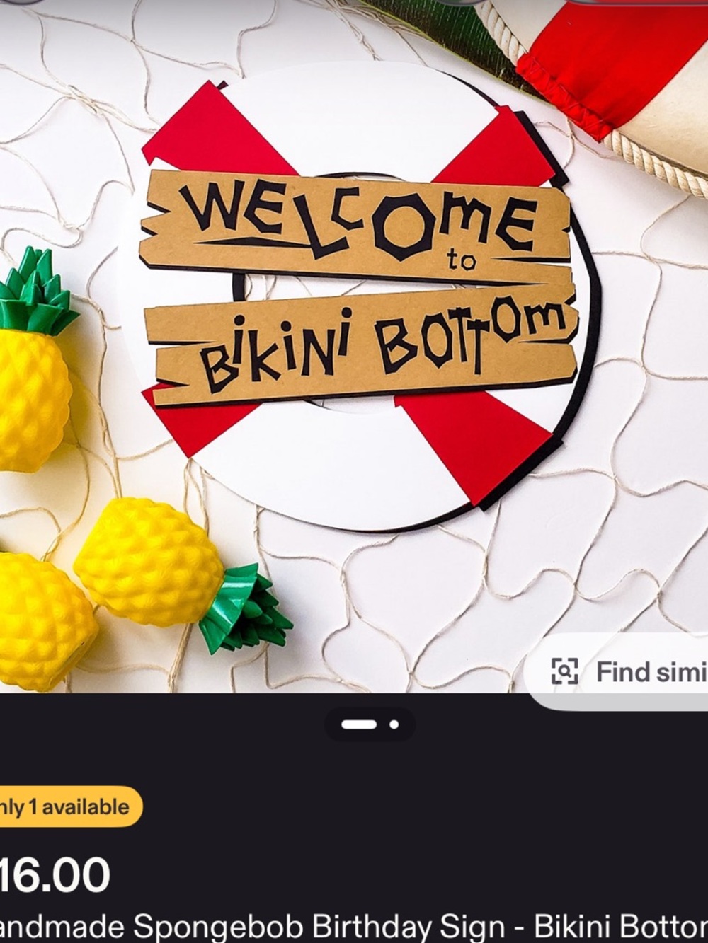 SpongeBob Party Decorations